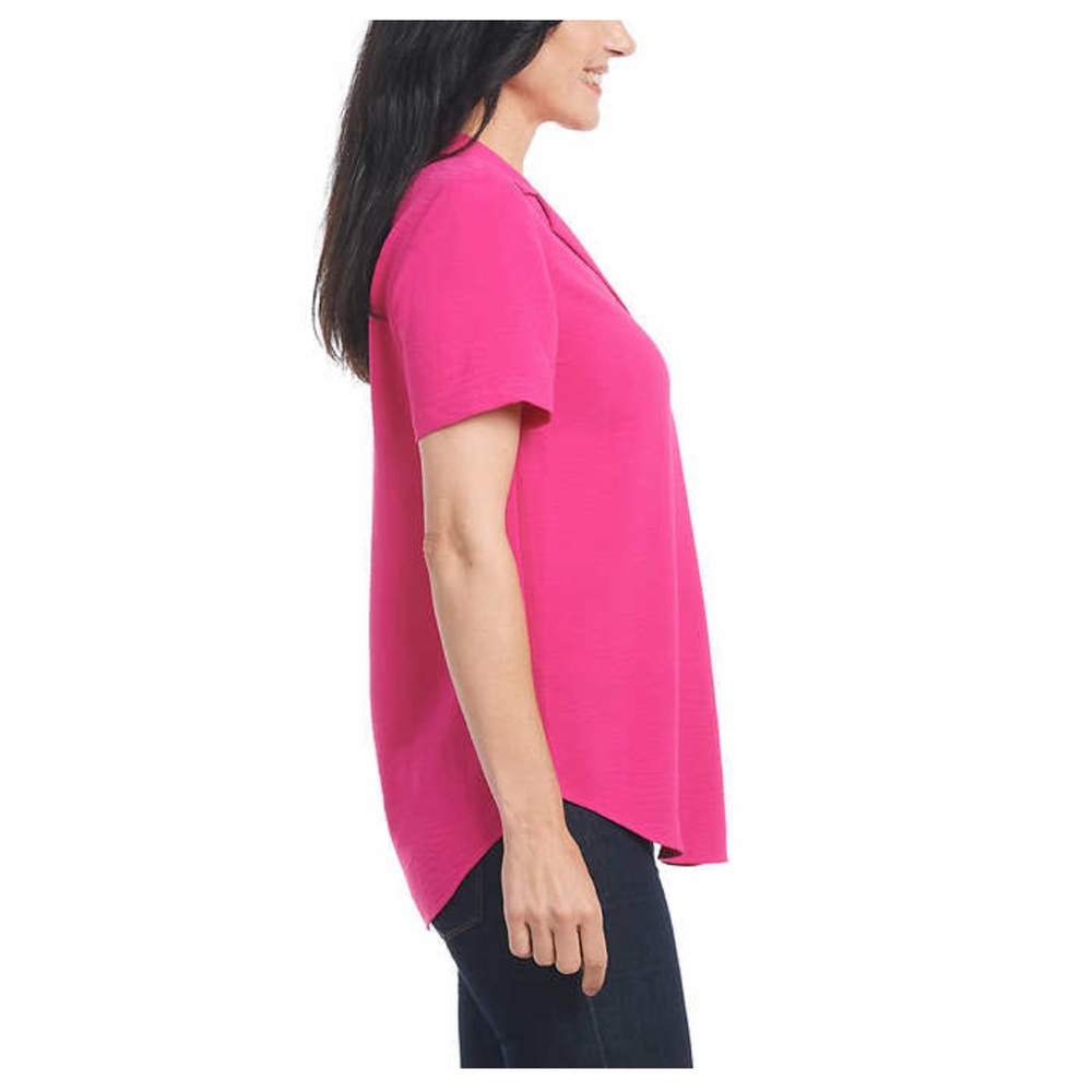 NWT Hilary Radley Ladies' PInk Blouse - Picture 2 of 5